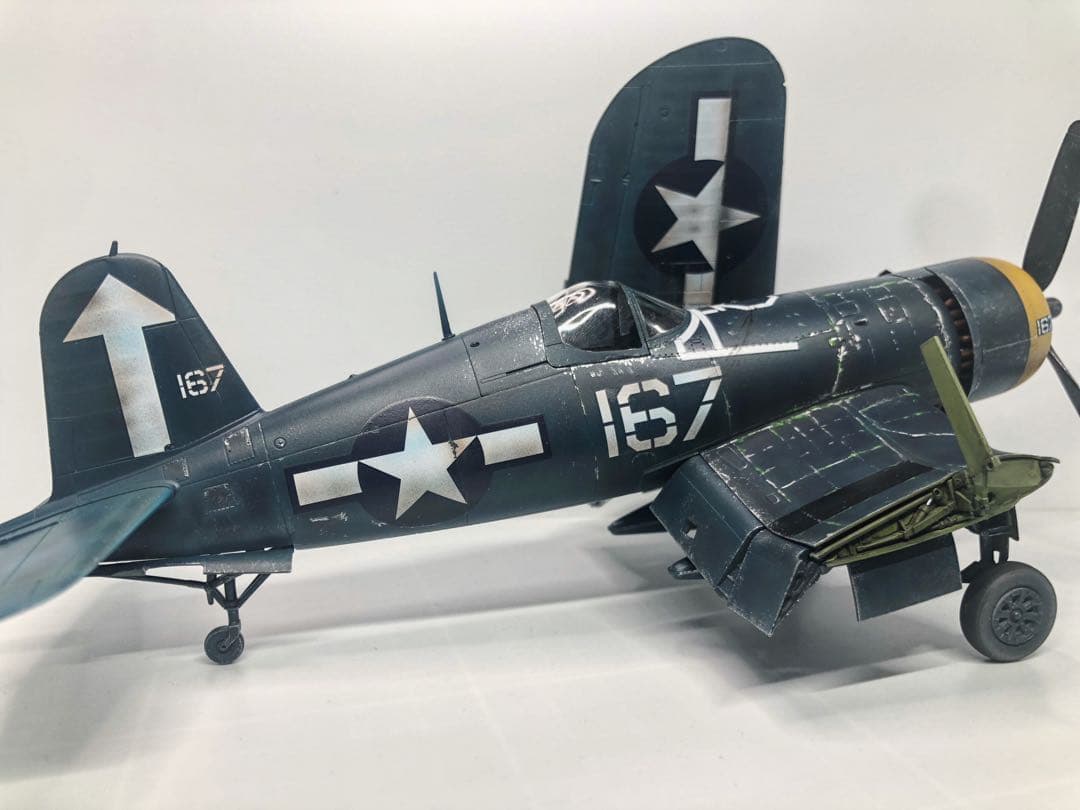 海賊プラモデル屋完成品】TAMIYA 1/48 F4U-1D完成品