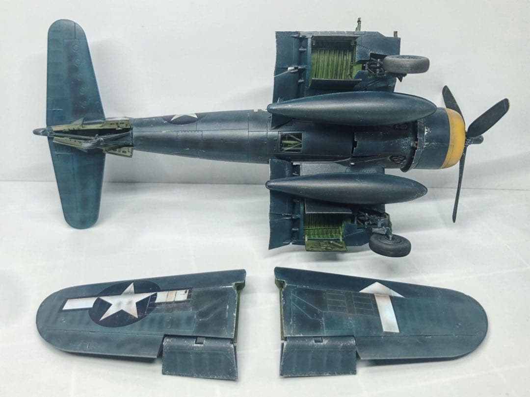 海賊プラモデル屋完成品】TAMIYA 1/48 F4U-1D完成品
