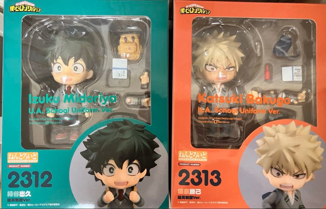 ねんどろいど 爆豪勝己 緑谷出久 おまけ付き！