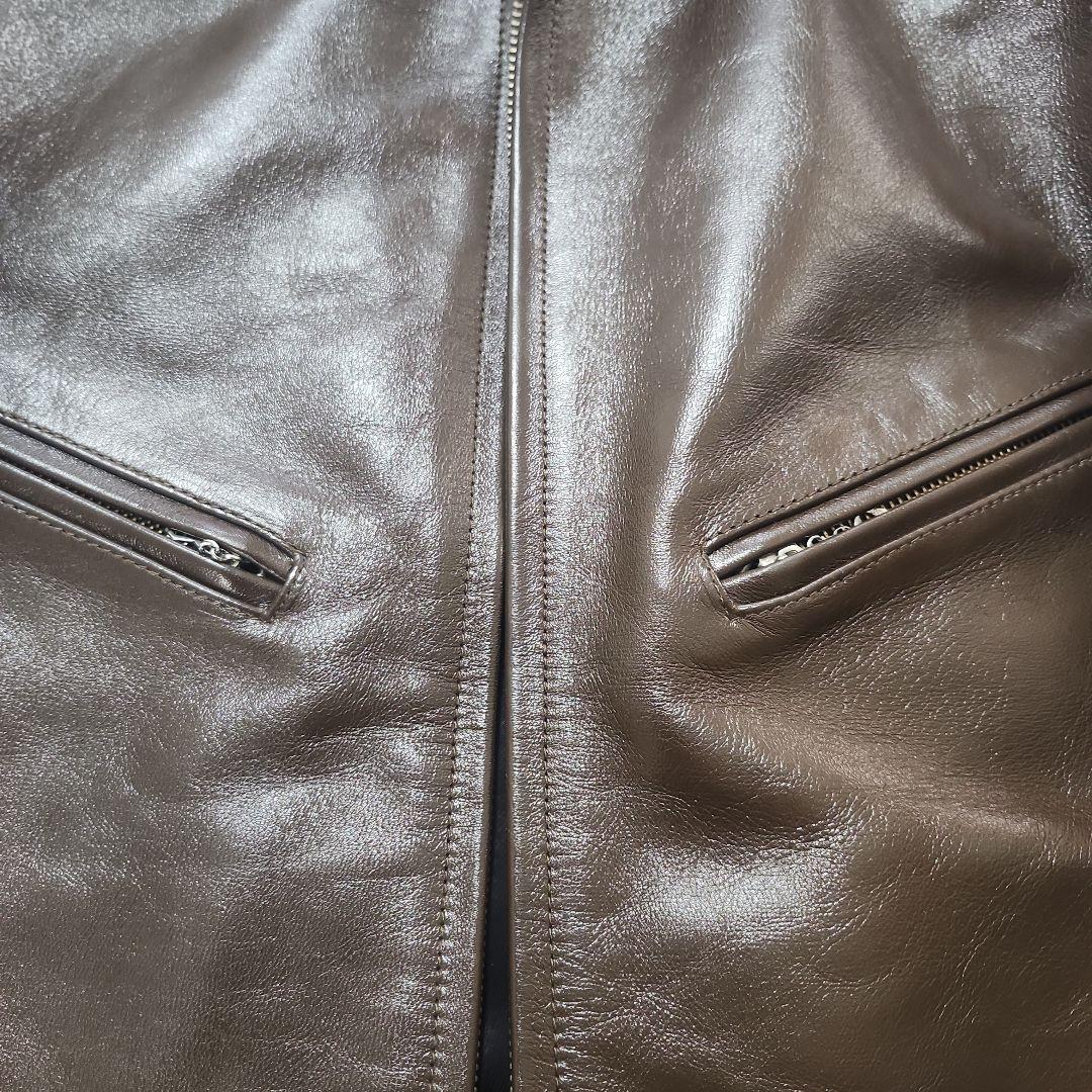 チャム様FINE CREEK &CO レザージャケット　革ジャン　ライダース