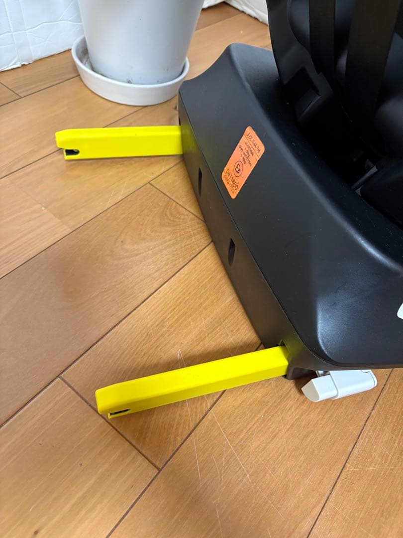 【美品】Reecle チャイルドシート グレー　ジュニアシート　ISOFIX