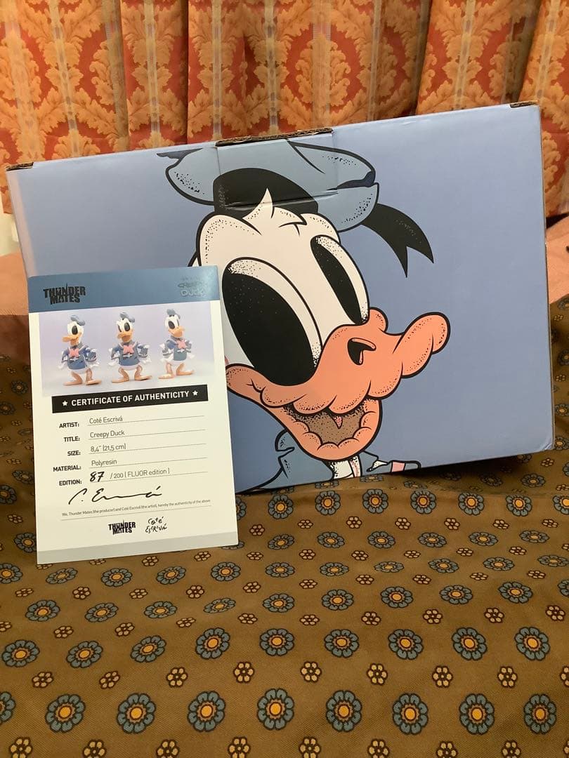 Creepy Duckドナルドダック 限定フィギュア 87/200edition
