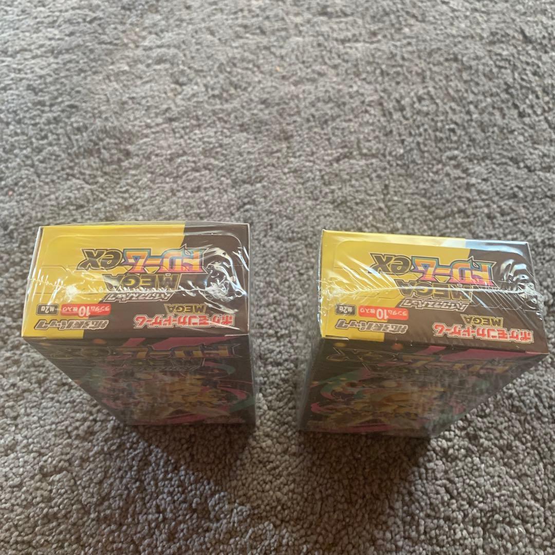 ポケモンカードゲーム MEGAドリームEX 2box シュリンク付き未開封。
