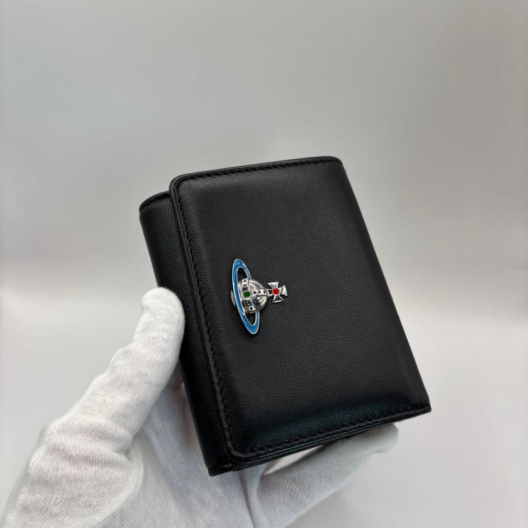 vivienne westwood 三つ折り財布　EMMA SMALL 黒