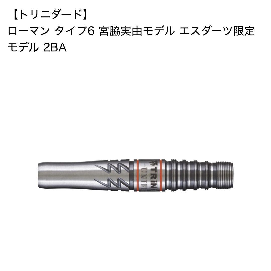 トリニダード ローマン タイプ6 宮脇実由モデル エスダーツ限定モデル