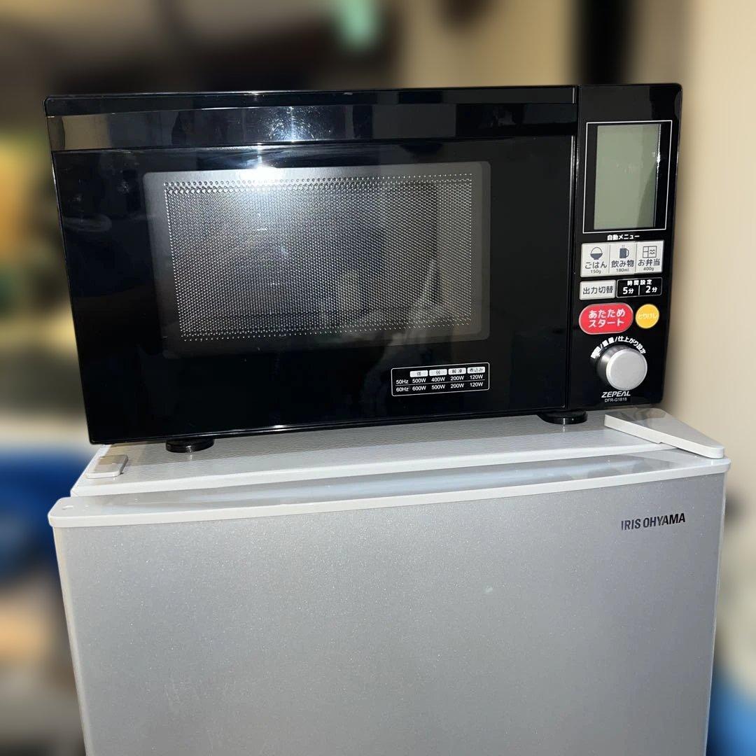 ⭐︎極美品IRISOHYAMA/冷蔵庫/洗濯機/ZEPEALレンジ3点セット