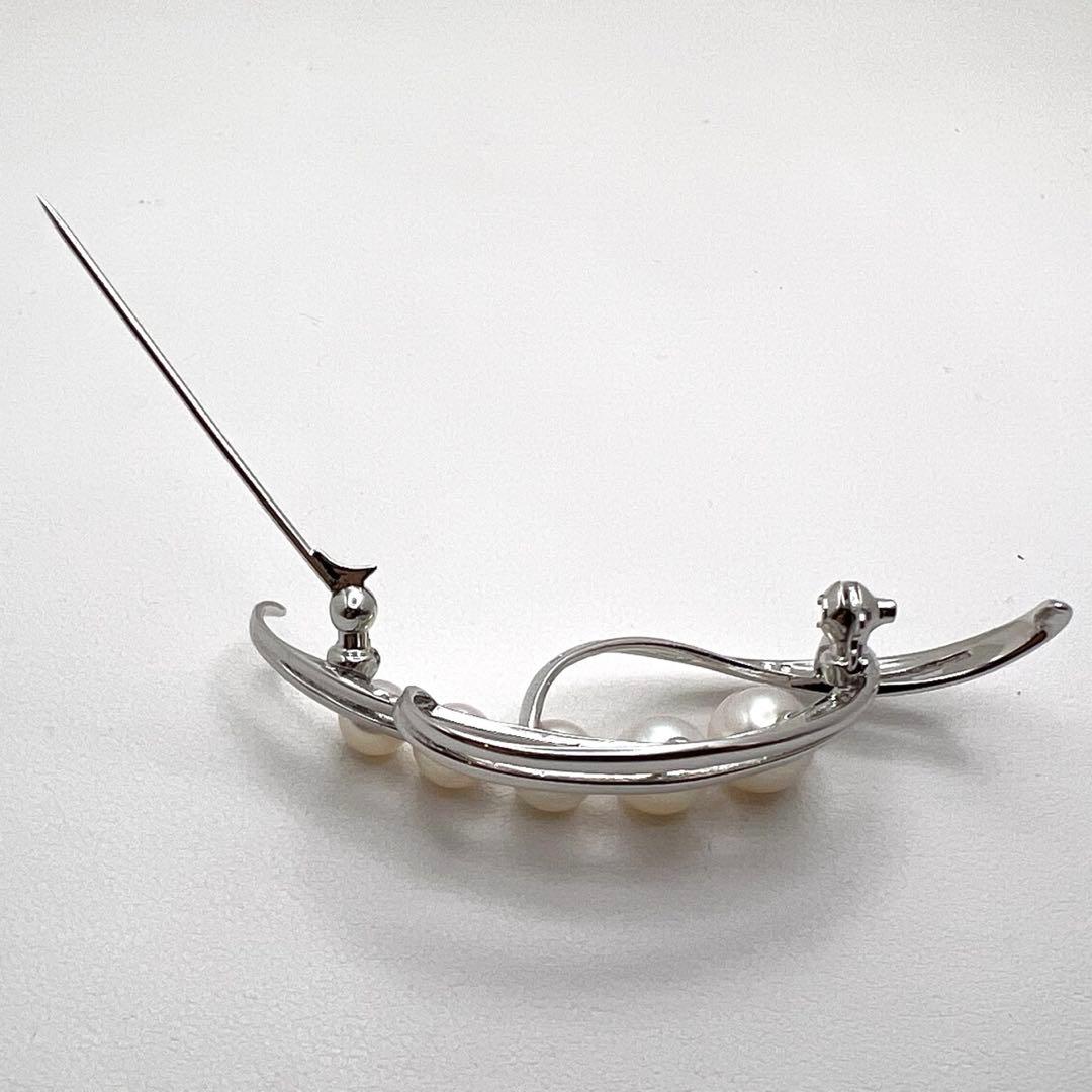 y*u様 ミキモト　mikimoto アコヤ真珠　ブローチ　グラデーション　5.