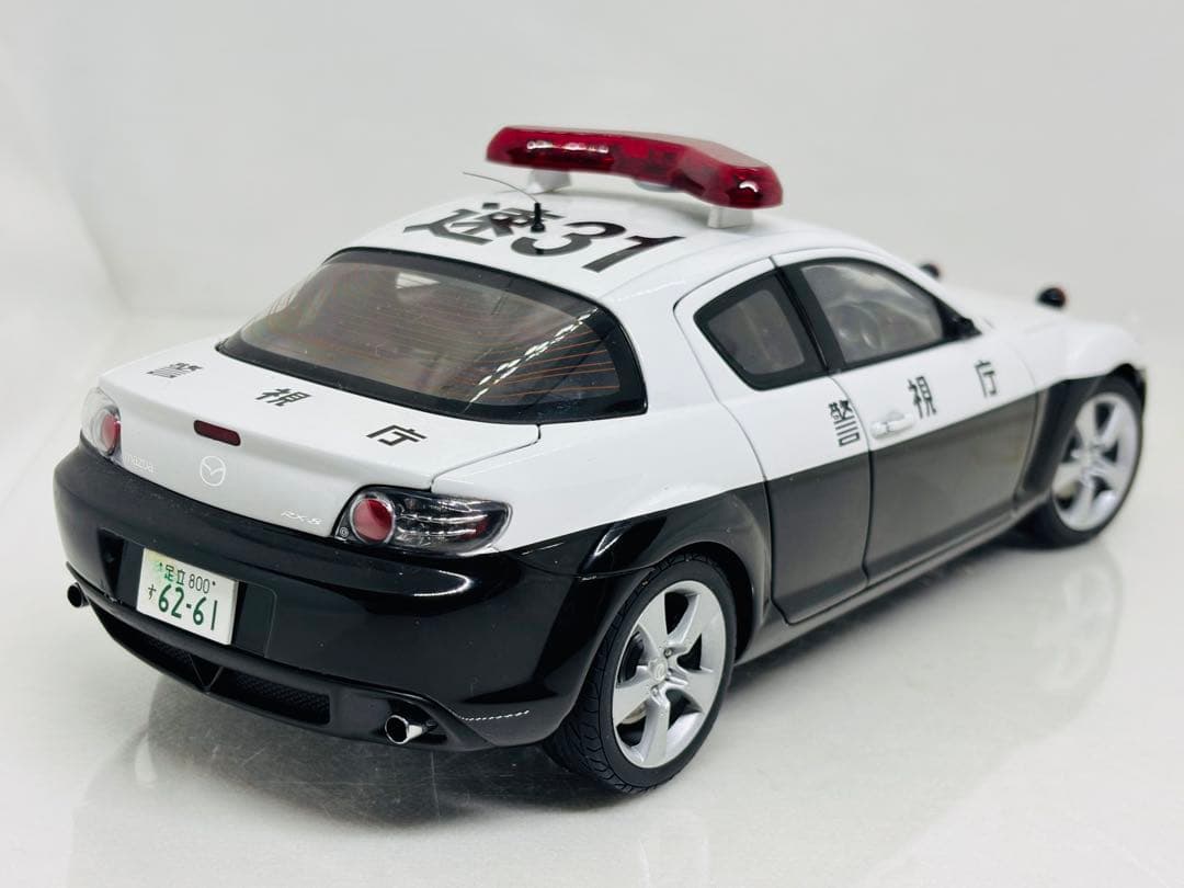 C*e様 1/18 AUTOartオートアート MAZDA RX-8 高速隊パト
