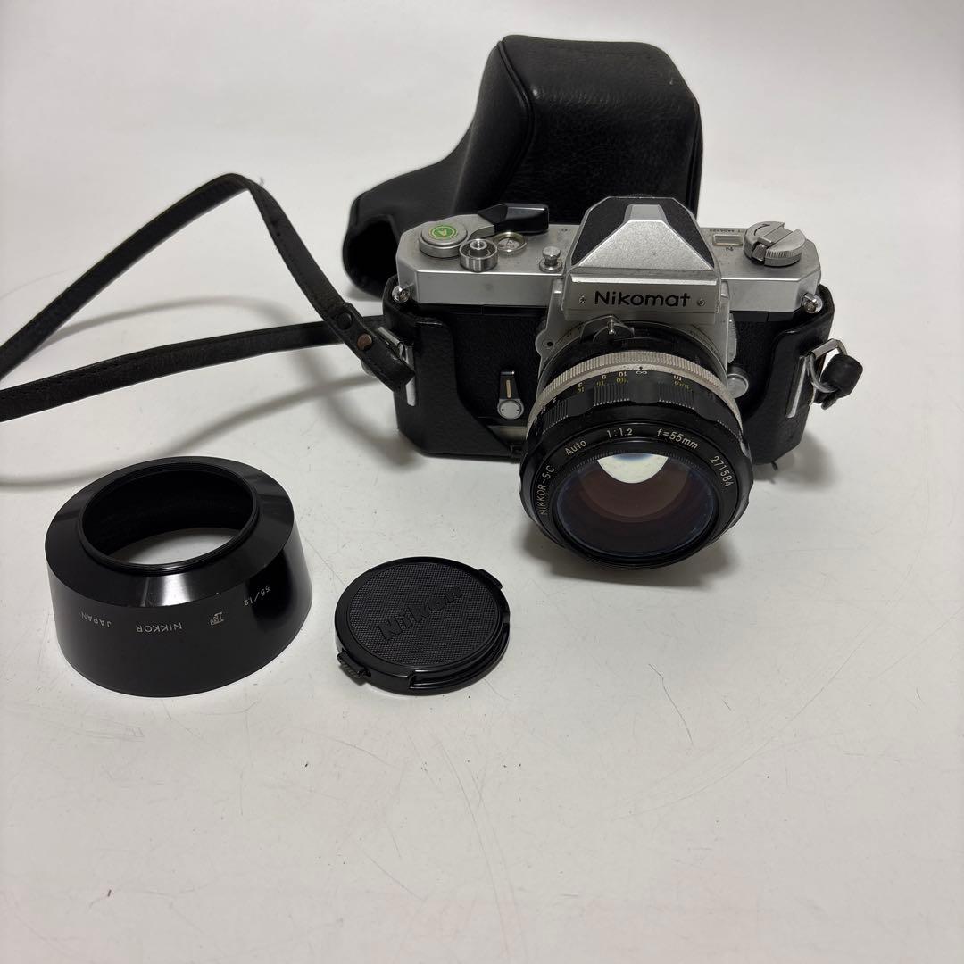 Nikomat FTN フィルムカメラ Nikkor-S.C 55mm