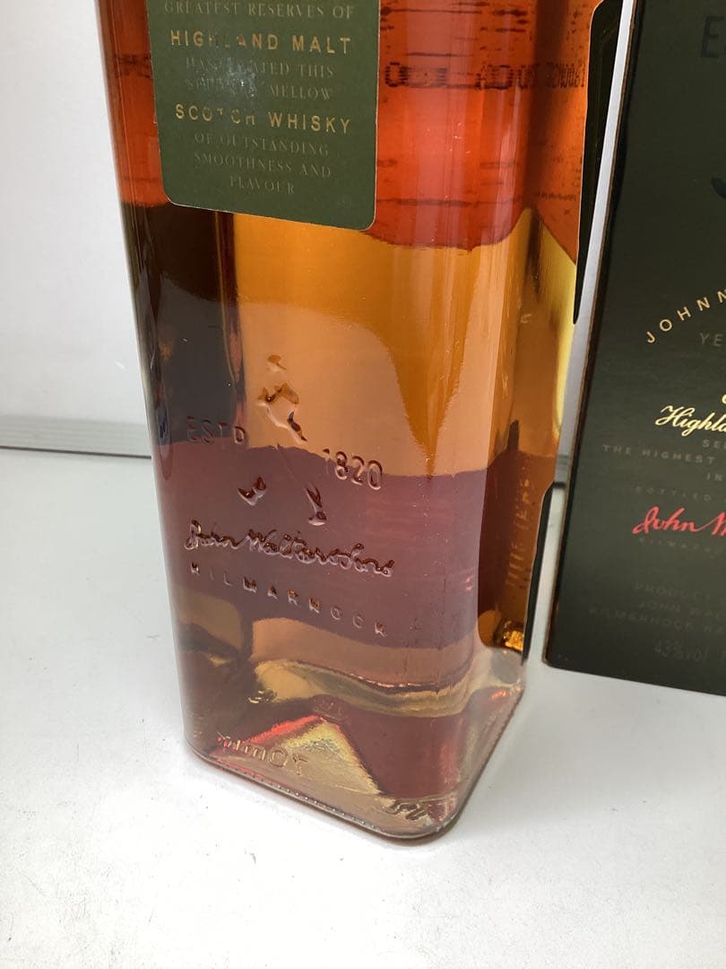 ま*き様 【希少】JOHNNIE WALKER グリーンラベル ピュアモルト 1