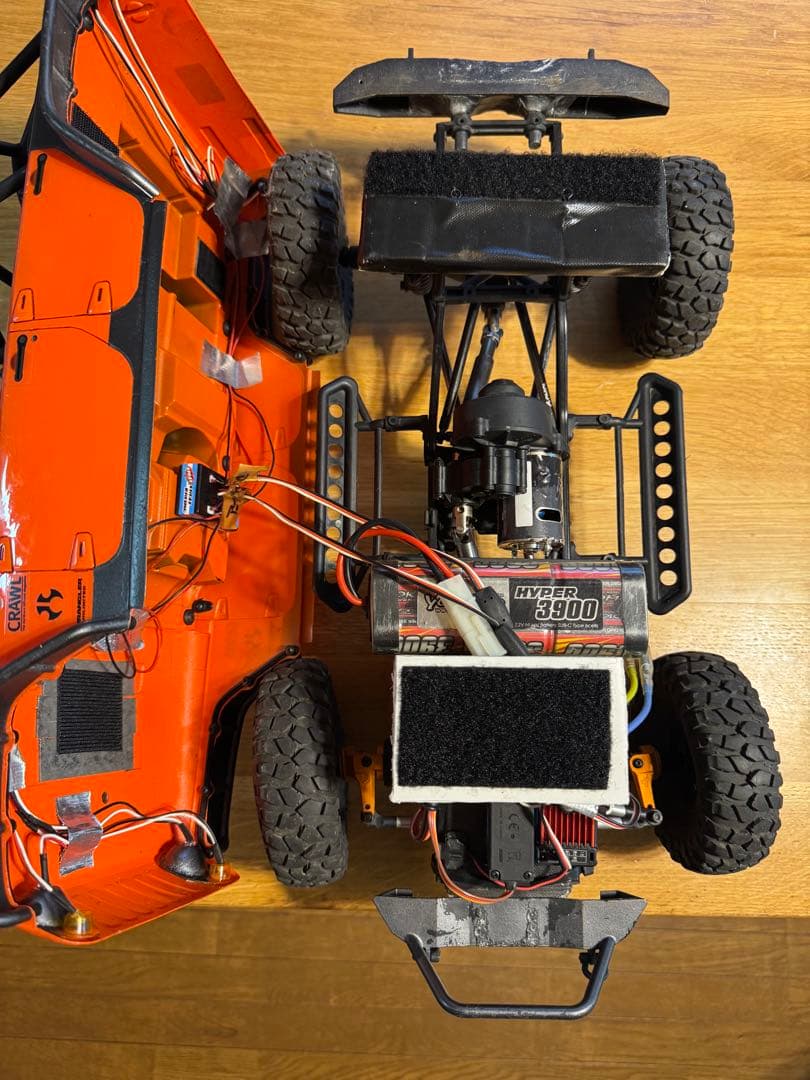 Axial SCX10 JK ラングラー フルカスタム 京商プロポ付