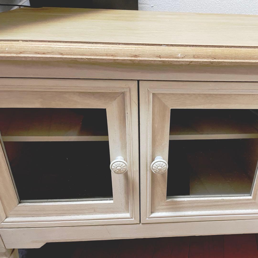 ホワイト アンティークスタイル テレビ台90cm