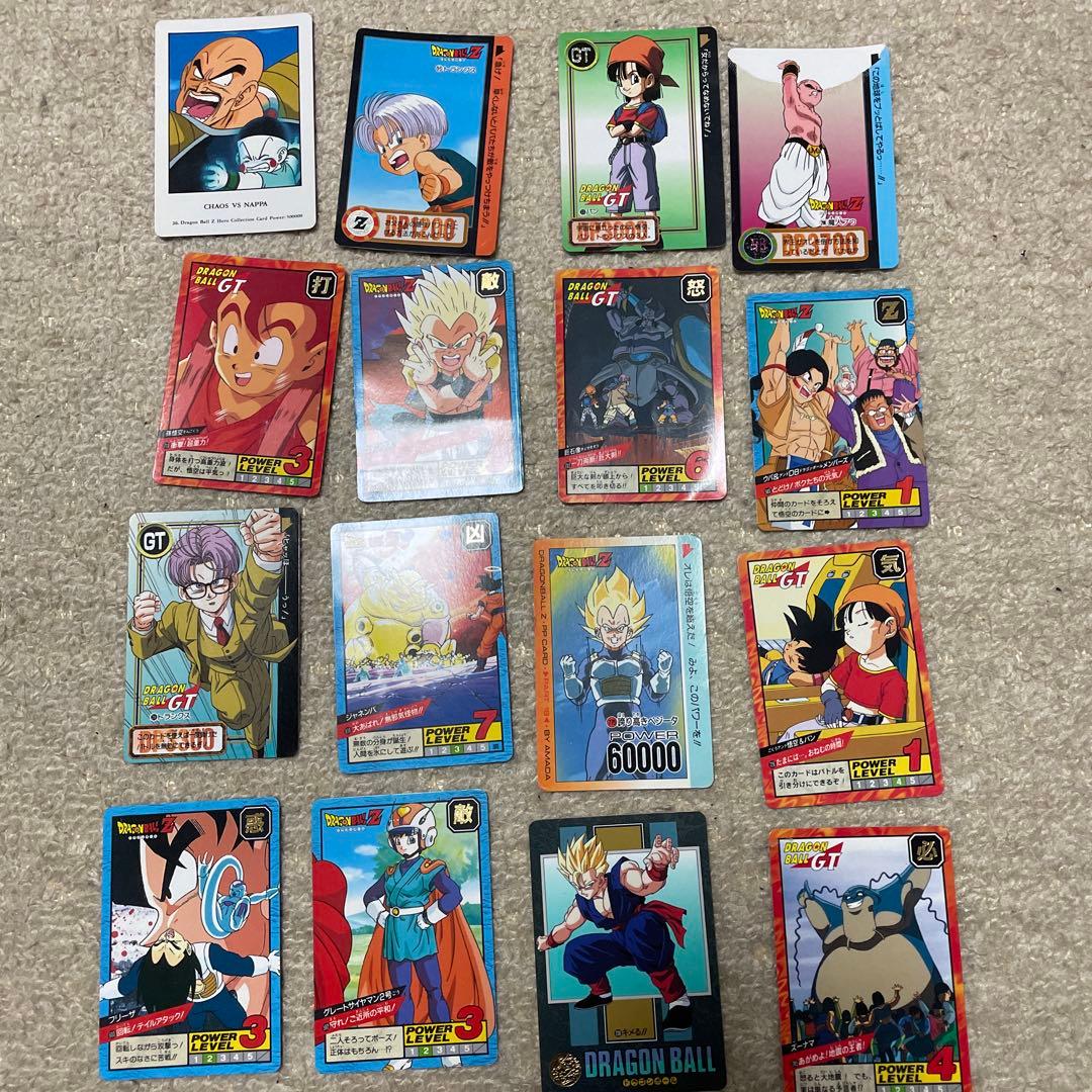 【値下げしました】ドラゴンボール　カードダス・ジャンボカードセット