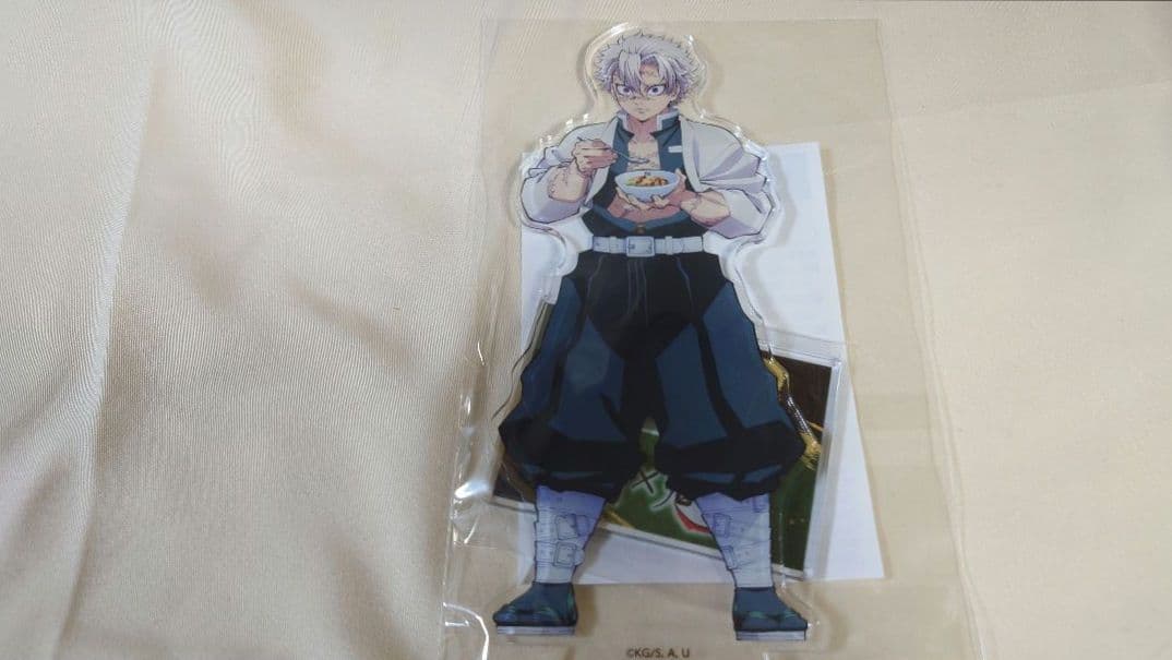 牛角　鬼滅の刃コラボ　アクリルスタンド　不死川実弥