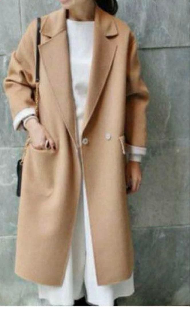 美品　IENA ダブルフェイスリバーシブルチェスターコート 36