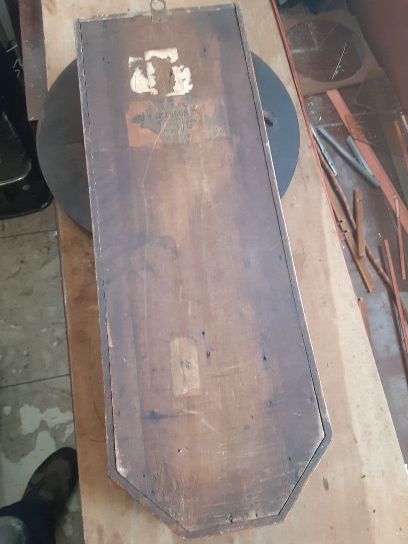 大きな古時計、USAアンソニア柱時計、調整済み、動作品