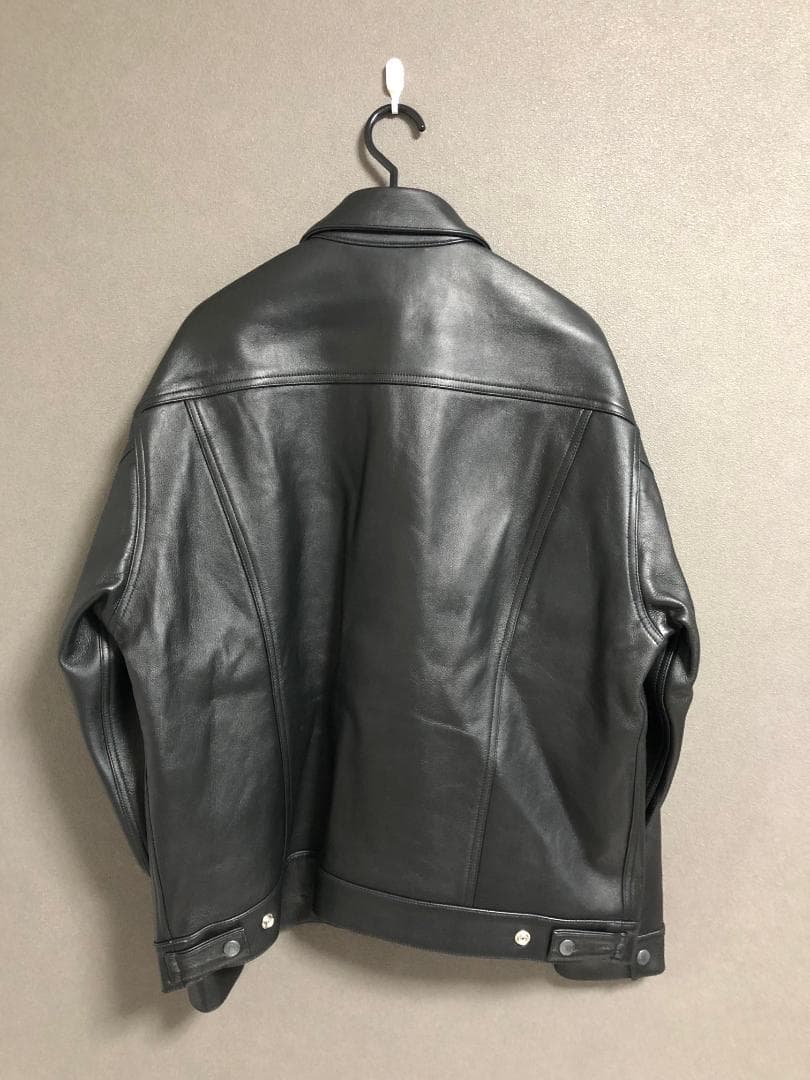 新品 WACKO MARIA 25AW TRUCKER レザー ジャケット