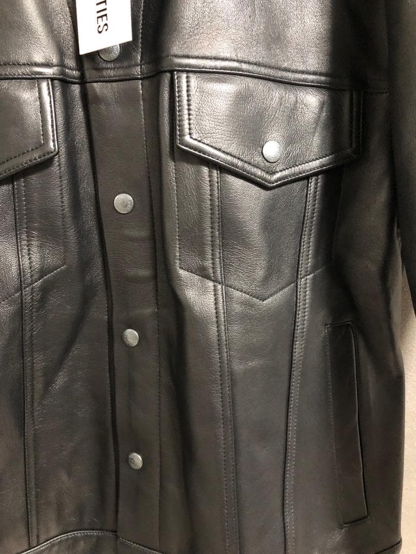 新品 WACKO MARIA 25AW TRUCKER レザー ジャケット