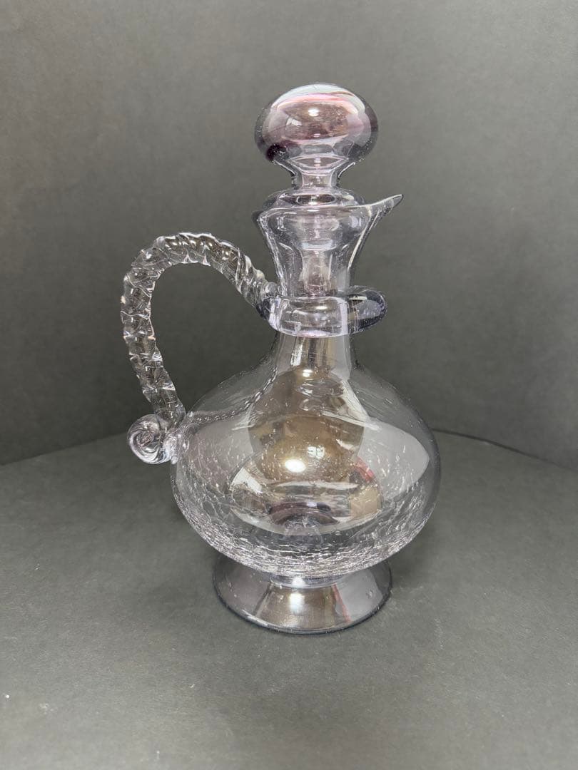 ウランガラス　酒器　水差し　アンティーク　送料込み