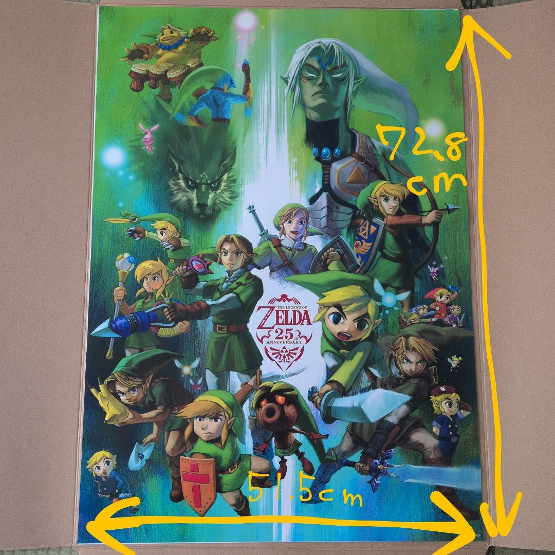 【非売品】ゼルダの伝説 ポスター３枚セット