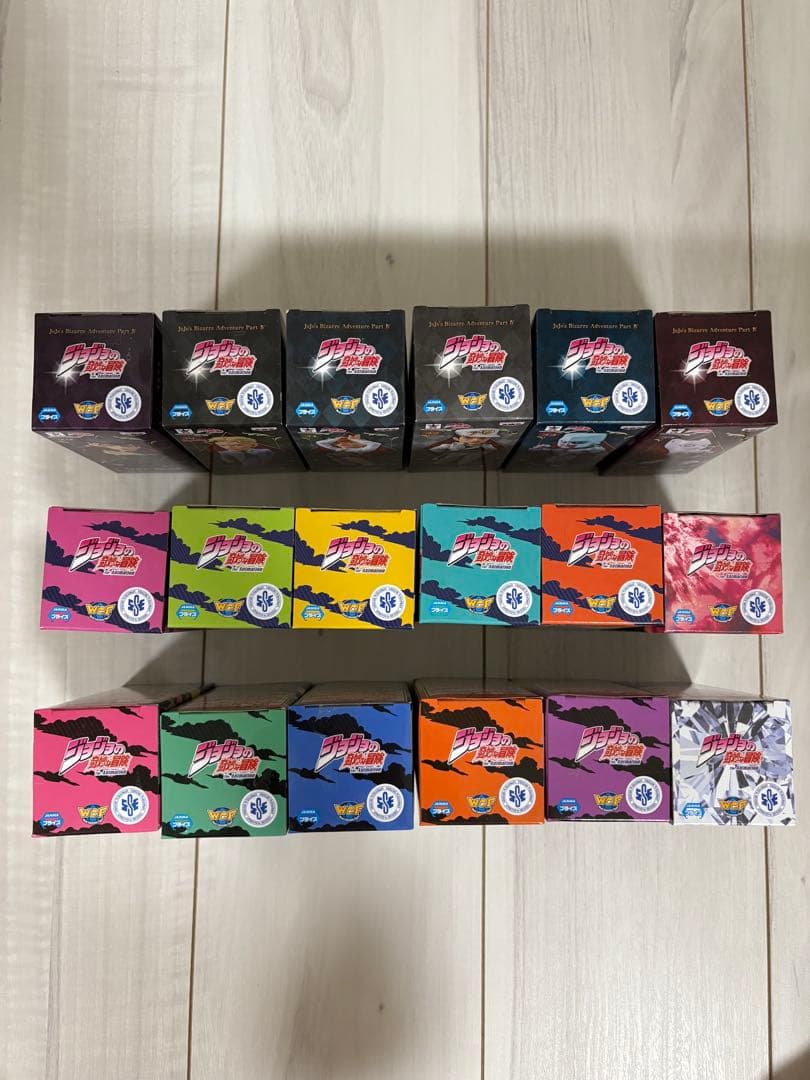 ワーコレ　コレクタブル　ジョジョ　vol.1.2.5セット　4部