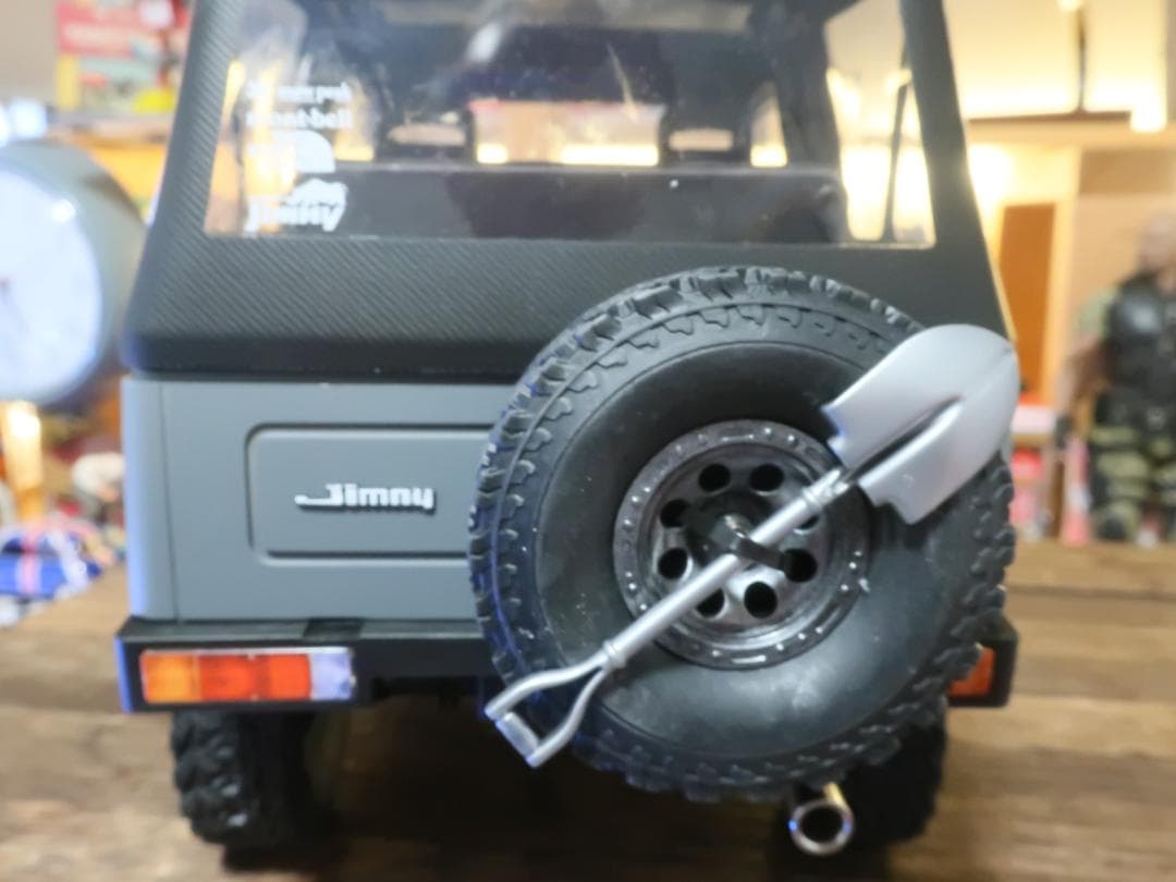 WPL 1/10 ジムニー C74-1 フルセット カスタム グレー クローラー