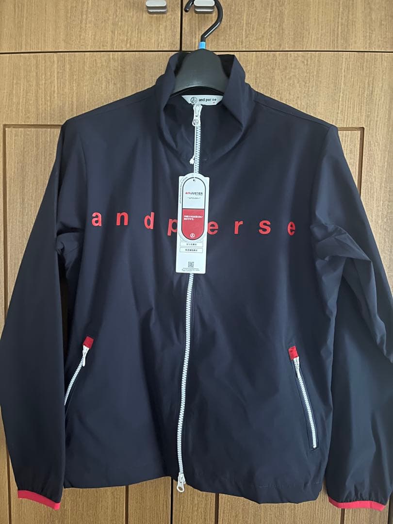 and per se ネイビー ジャケット