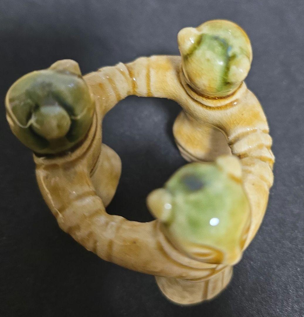 三つ人形蓋置です