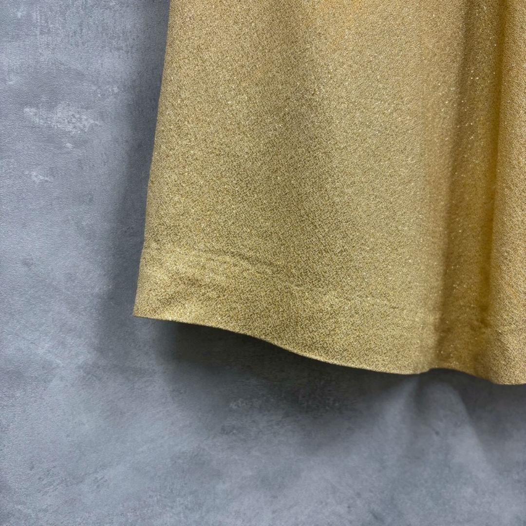 マルタンマルジェラ シャンパンゴールド スカート イタリア製 N1132