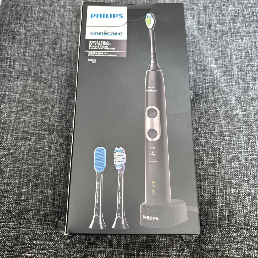 フィリップス 電動歯ブラシ ソニッケアー HX6870/56 ブラック