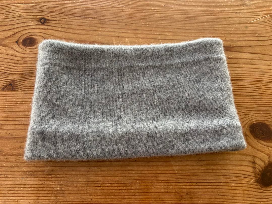 少しだけ値下げ　LOOP WHEELER 受注会限定カシミアネックウォーマー