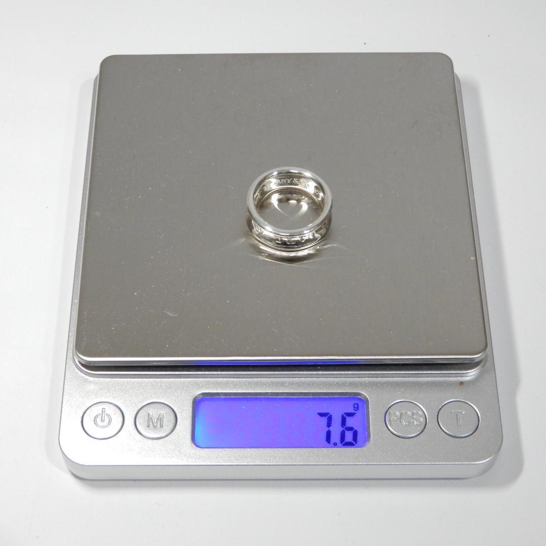 TIFFANY ティファニー　ナロー リング　13号　1837　シルバー　A15