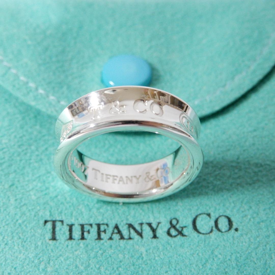 TIFFANY ティファニー　ナロー リング　13号　1837　シルバー　A15