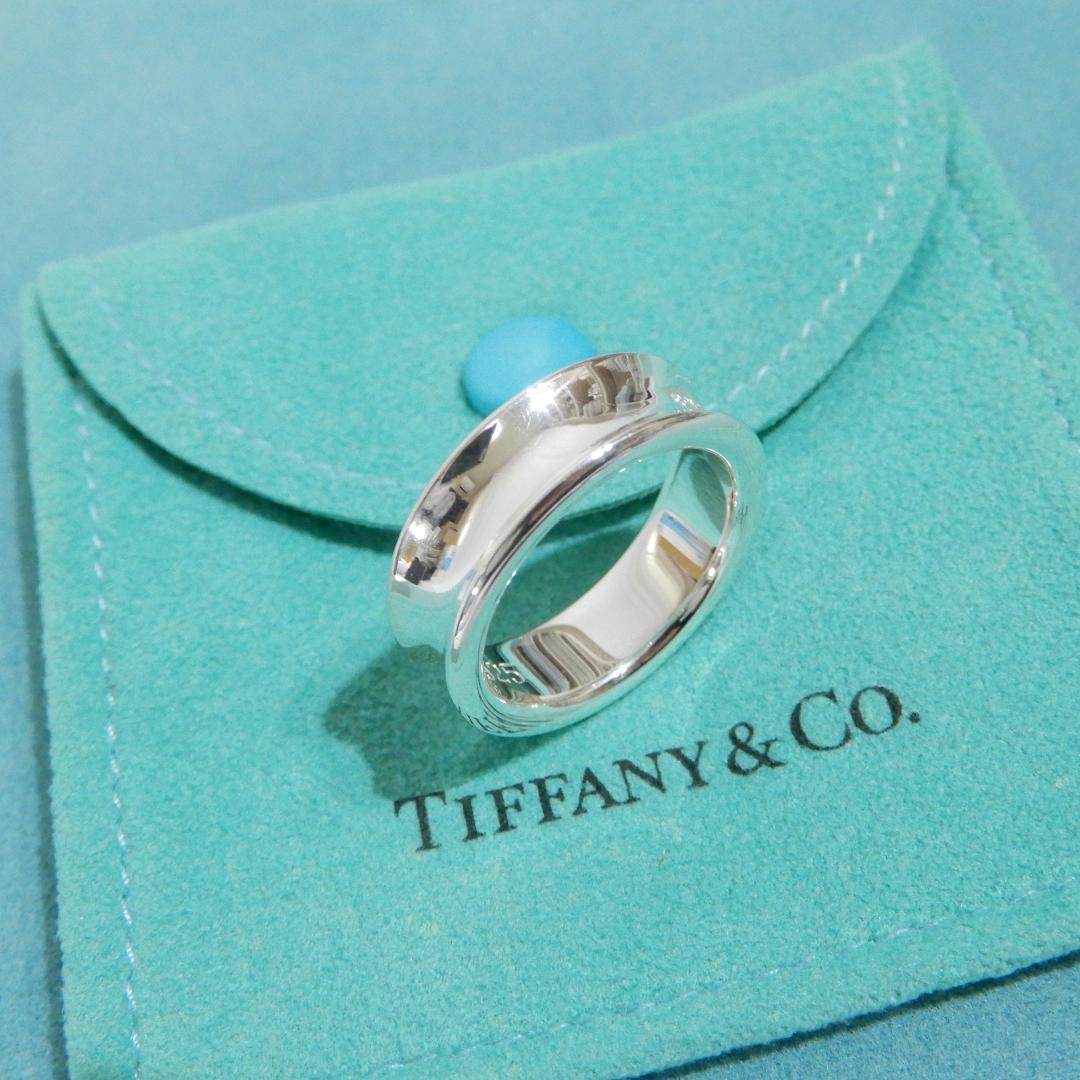 TIFFANY ティファニー　ナロー リング　13号　1837　シルバー　A15