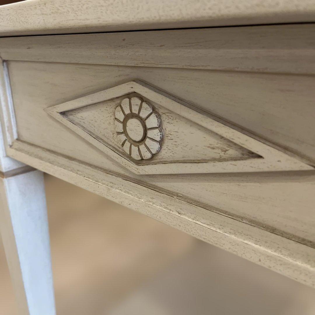 COMPAGNIE DU SUD ホワイトサイドテーブル