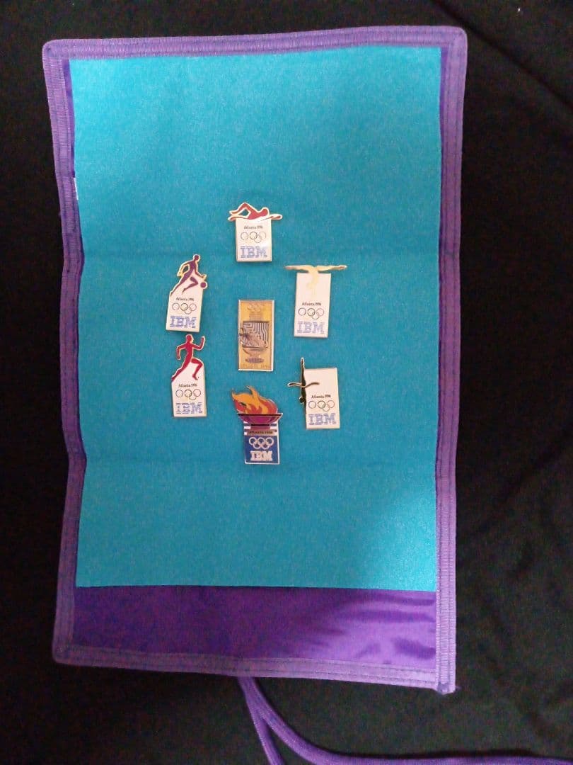 値下げしました　アトランタオリンピック1996年　IBM公式ピンバッジセット