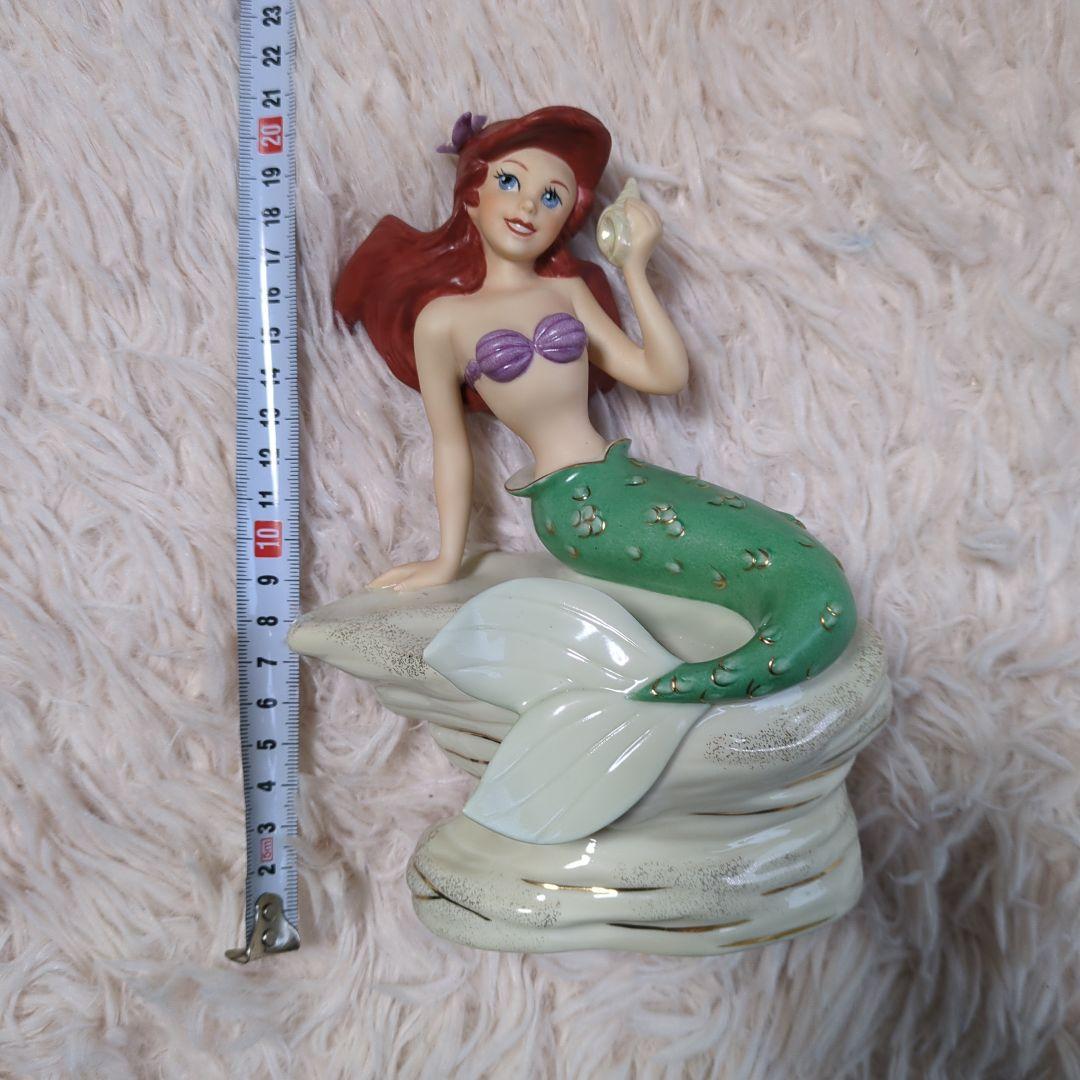 アリエル　人魚の陶器フィギュア 約19cm