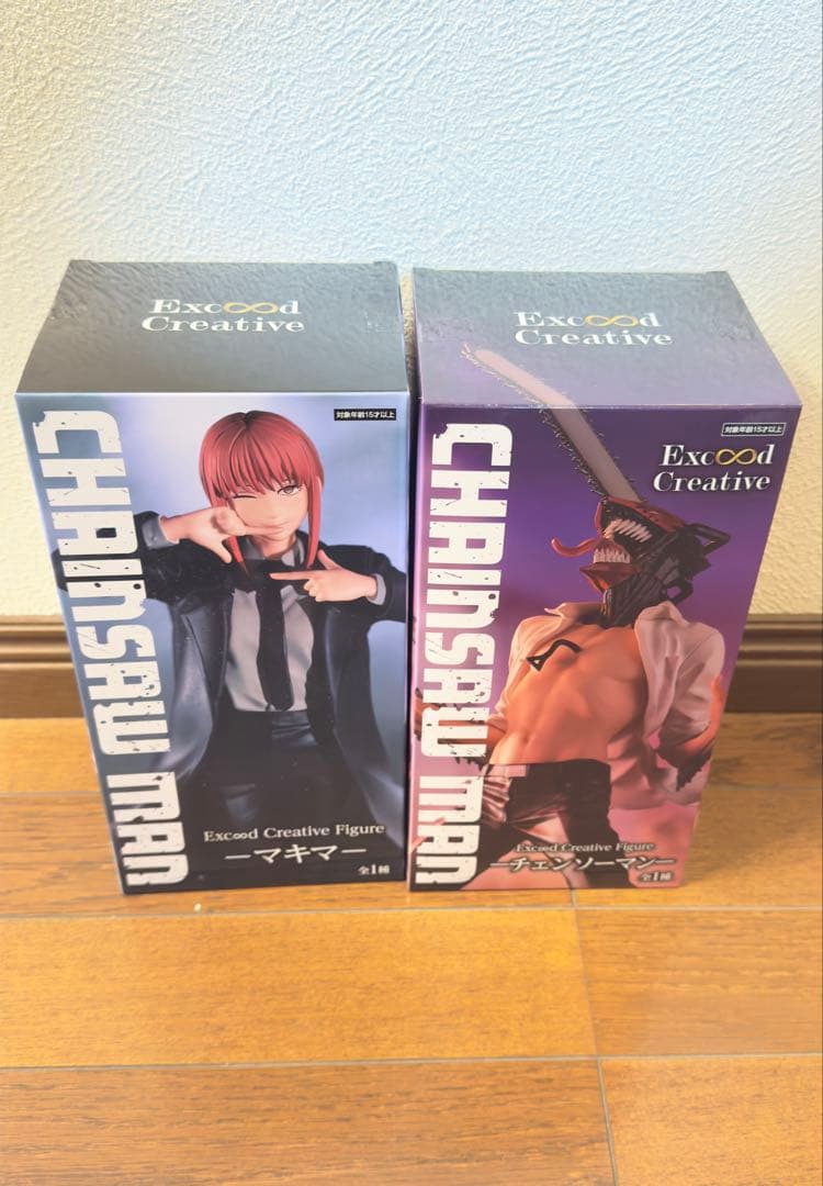 チェンソーマン Exc∞d Creative Figureチェンソーマン&マキマ