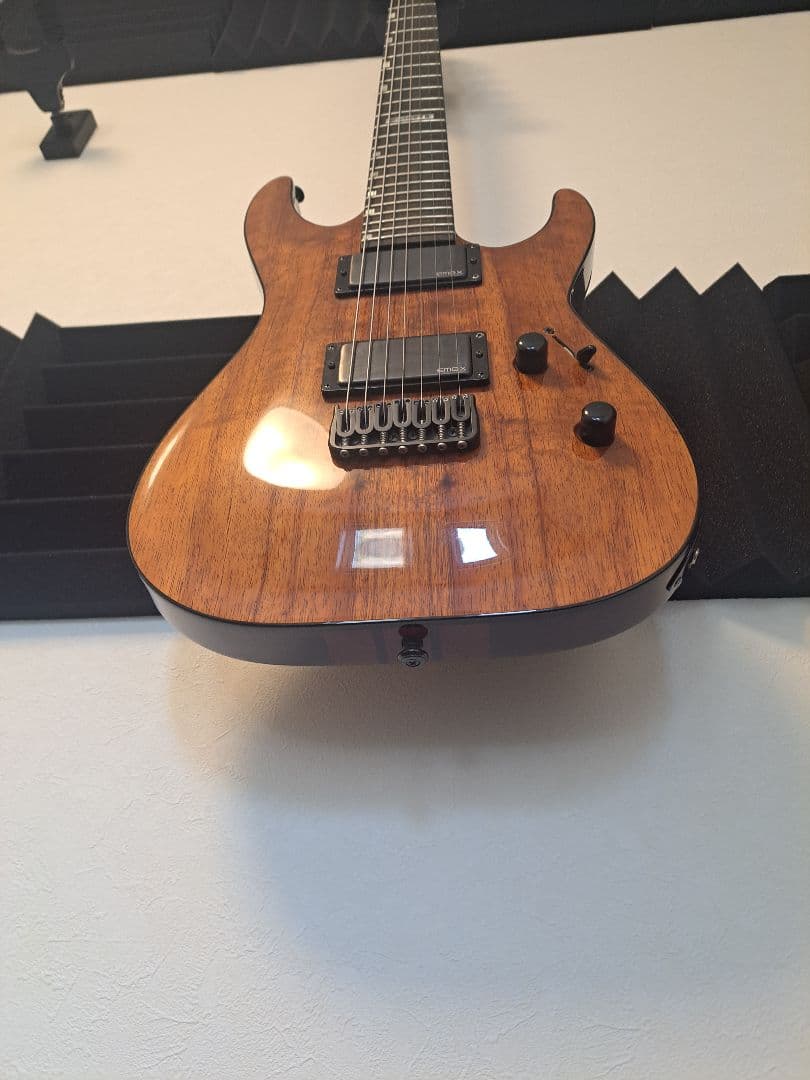 【パパピピ】【美品】H1007B KOA エレキギター 7弦