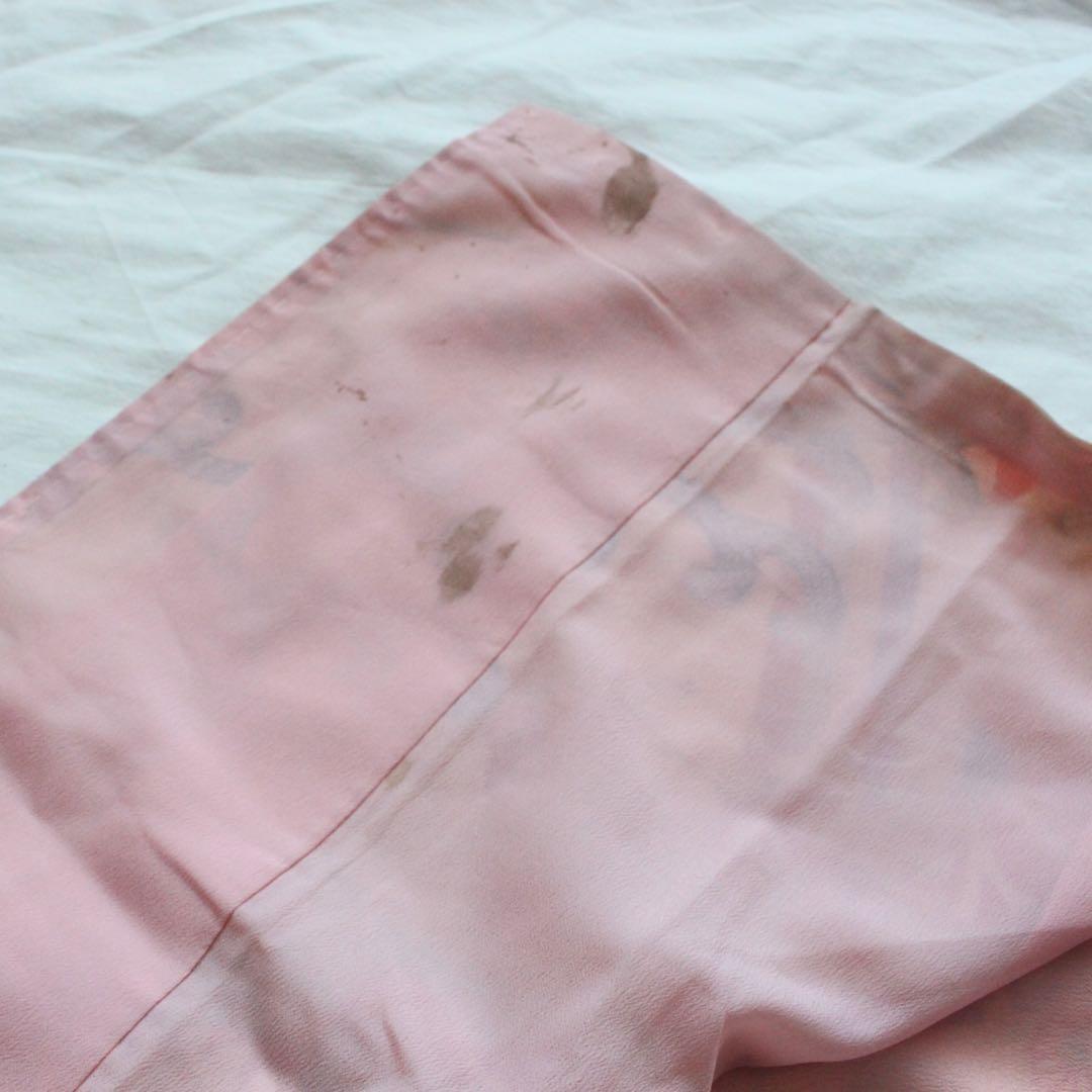 七五三 7歳 女の子 子供 アンティーク 着物 帯 セット