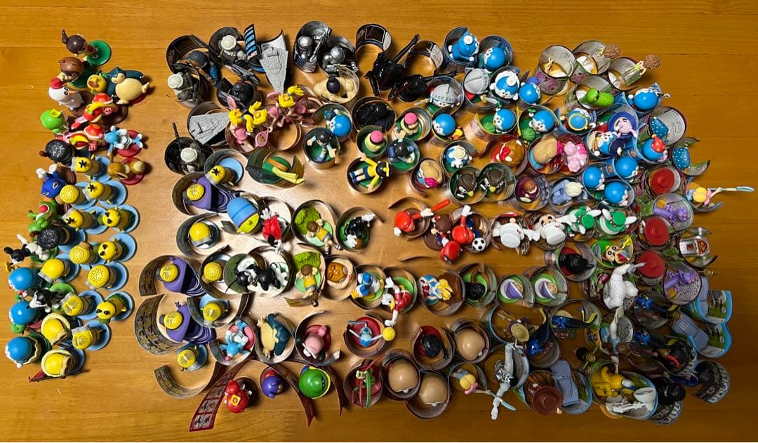 チョコエッグ　ミニフィギュア　156点　大量　まとめ売り