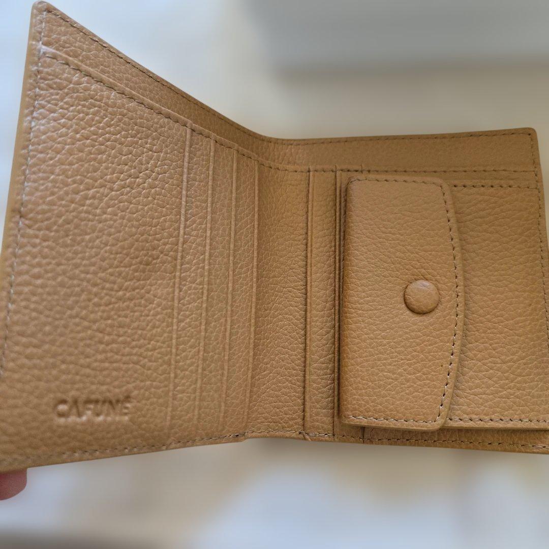 未使用　cafune カフネ 財布 スタンスフラップウォレット