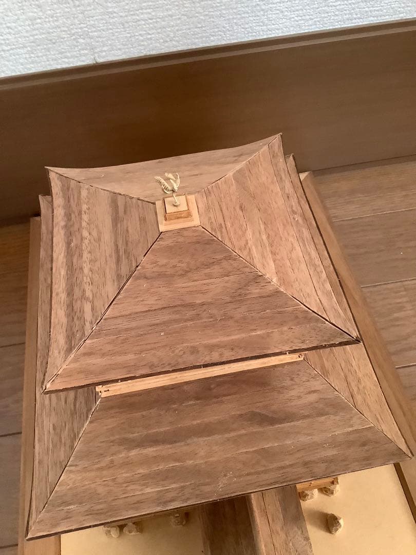 温*卵様 完成品　Woody JOE/ウッディジョー 1/75 鹿苑寺 金閣寺