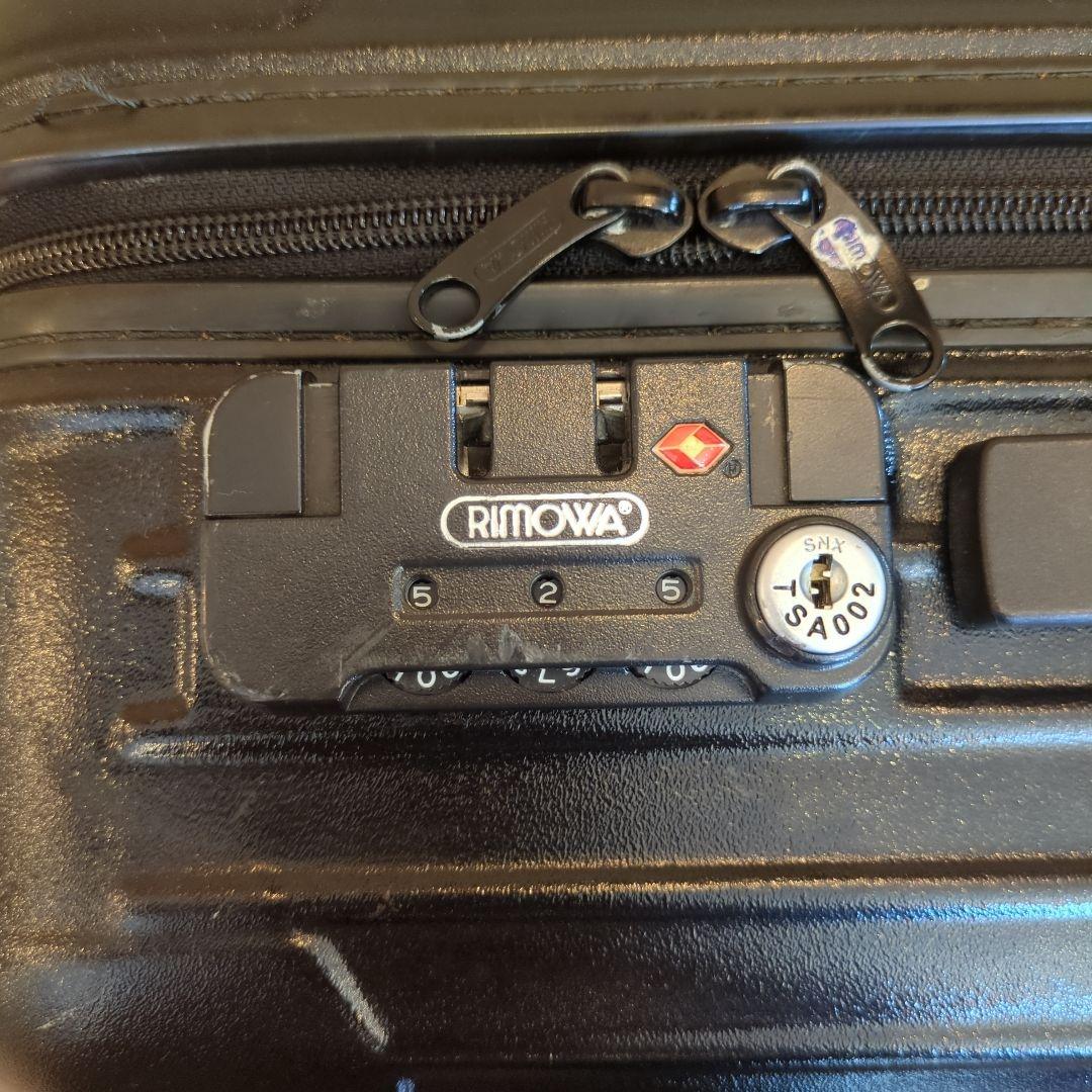 RIMOWAリモワ★サルサ 機内持込み 33L ブラック 2輪 TSAロック