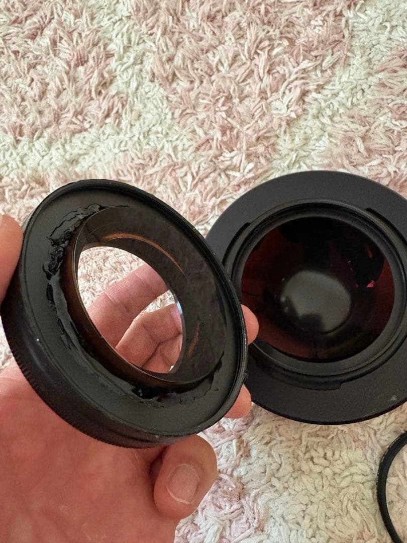 改造魚眼レンズ　52mmスクリュー