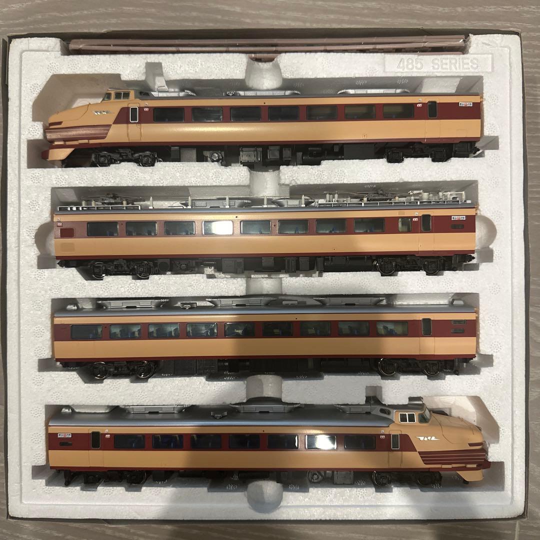 HOゲージ　HO-022国鉄485系特急電車（初期型）4両セット基本