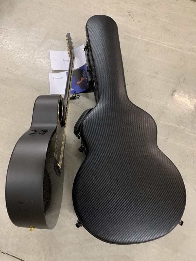 新品同様ENYA X4 Pro Trance Acoustic ギター、ケース付