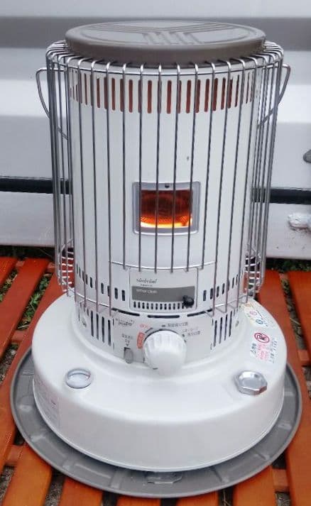 【美品】自然通気形開放式石油ストーブ　KS-67H　2021年製