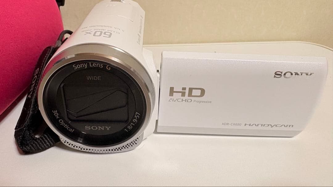 即*ン様 SONY HDR-CX680 ビデオカメラ 本体のみ ケース付き