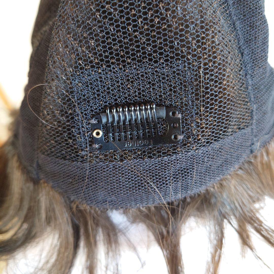 【新品未使用】レオンカEX-15 F2（ 栗色～栗黄色）ウイッグ